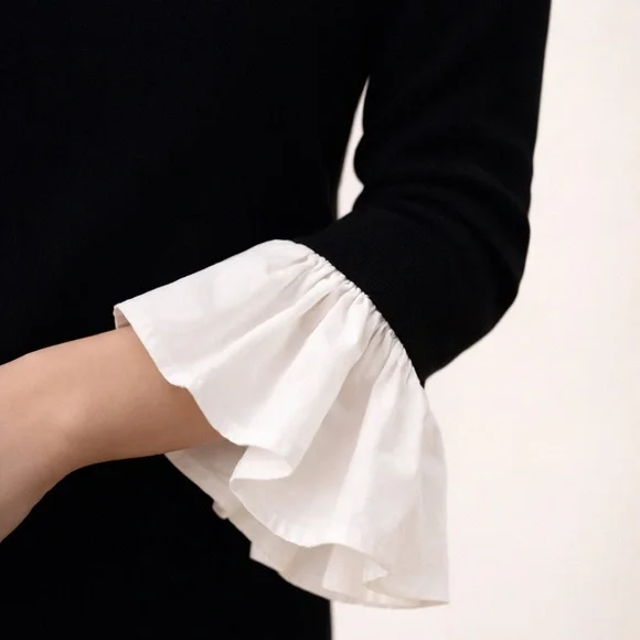 Endless Rose Ruffle Cuff Knit Top - Picture 2 of 3
